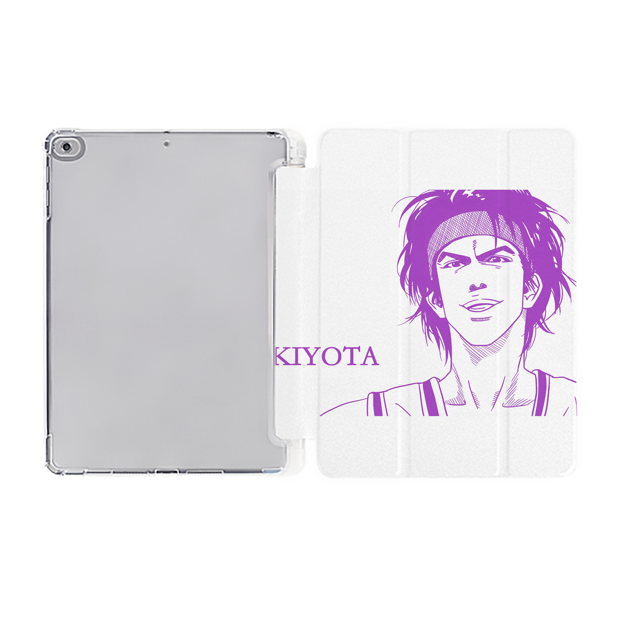 （画像用） SLAM DUNK／スラムダンク IPad ケース ペン収納付き 三つ折りスタンド PUレザー×シリコン 対応機種9.5/10.5/10.9インチ